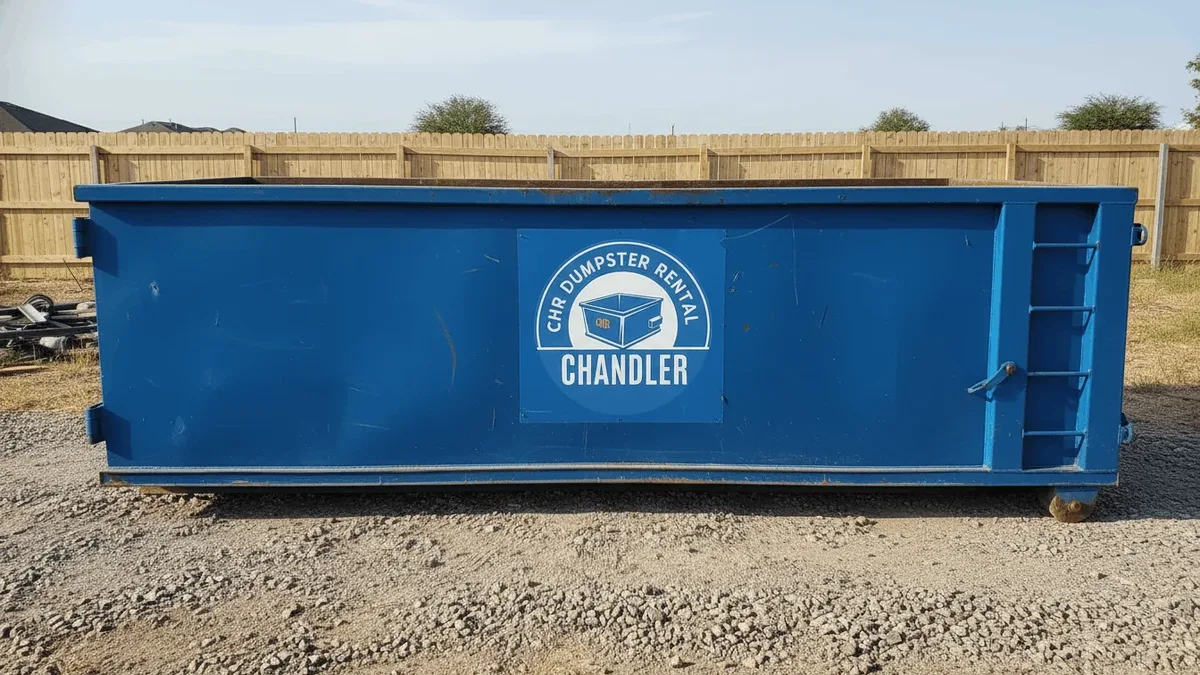 Roll-off dumpster rental in Ahwatukee, AZ delivered by CHR Dumpster Rental Chandler Roll-off dumpster rental in Ahwatukee, AZ delivered by CHR Dumpster Rental Chandler