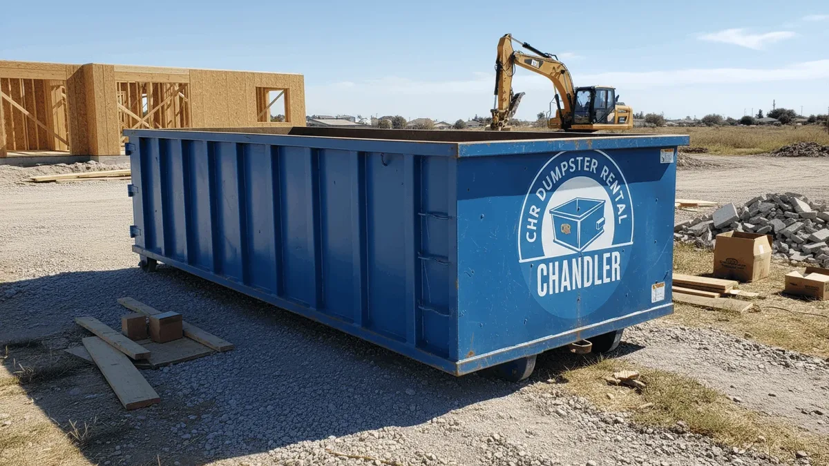 Dumpster sizes available in Chandler, AZ Dumpster sizes available in Chandler, AZ