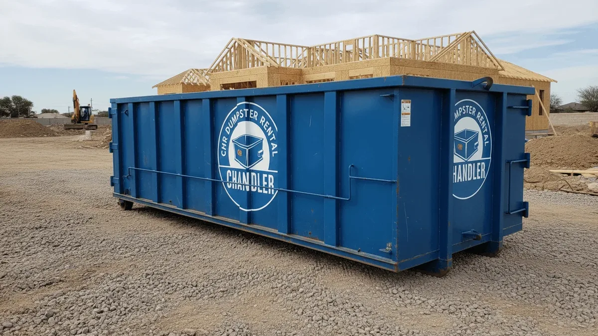 Yard Waste Dumpster Rental in Chandler, AZ &mdash; CHR Dumpster Rental Chandler